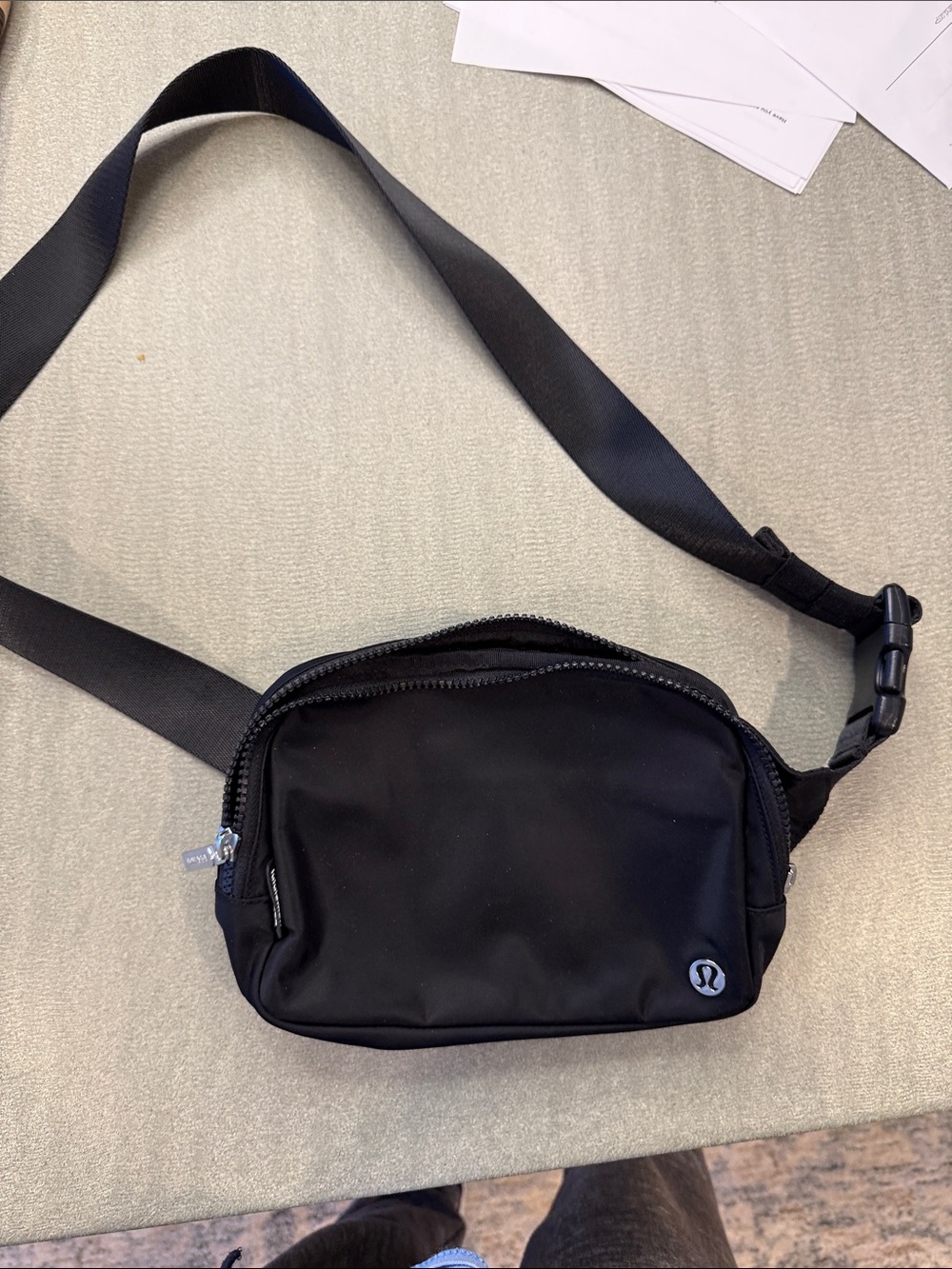 lululemon athletica Black Compact Belt Bag